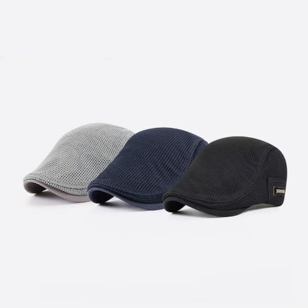 Baskerihattu Cabbie Flat Cap SININEN sininen