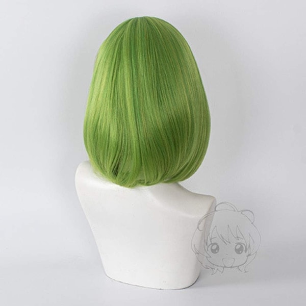 Toilet-Bound Hanako-Kun Cosplay Peruukki Anime, Halloween-juhla peruukki, Ilmainen hiusverkko (Nanamine Sakura Peruukki)