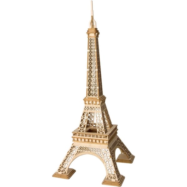 3D træpuslespil byggelegetøj - DIY Model Craft Kit - Tg501 Eiffeltårnet Tg501 Eiffel Tower