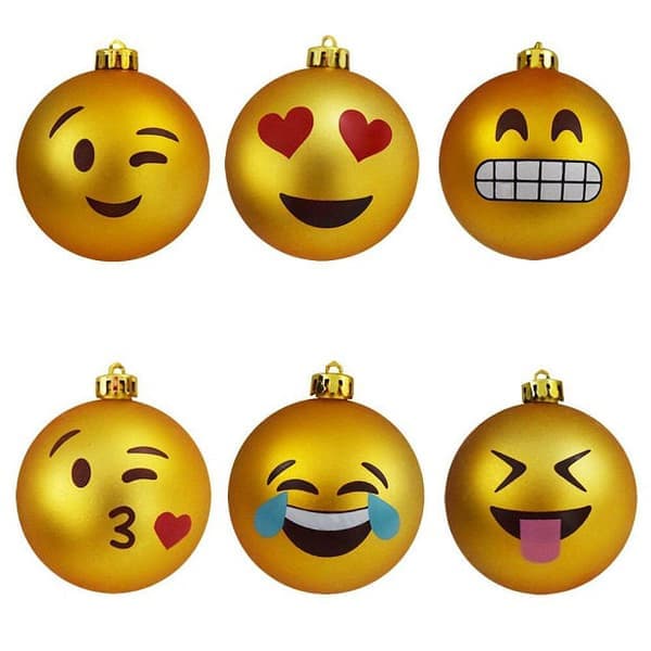 Emoji-juletrekuler