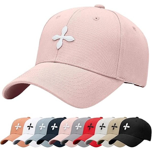 Broderet Baseball Kasket Unisex Justerbar Åndbar Casual