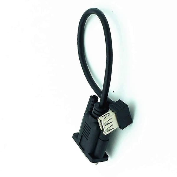 Kompakt RS232 DB9 Hunn Til USB 2.0 A Hunn Seriell Kabeladapter For