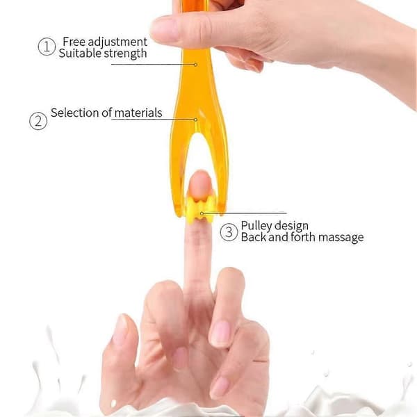 Håndfingerulle Massager Akupressur Fingre Led Mas Blod N5K4 J7O7