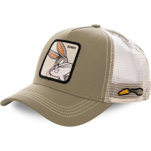 Tecknad Djur Baseballkeps Khaki Kanin
