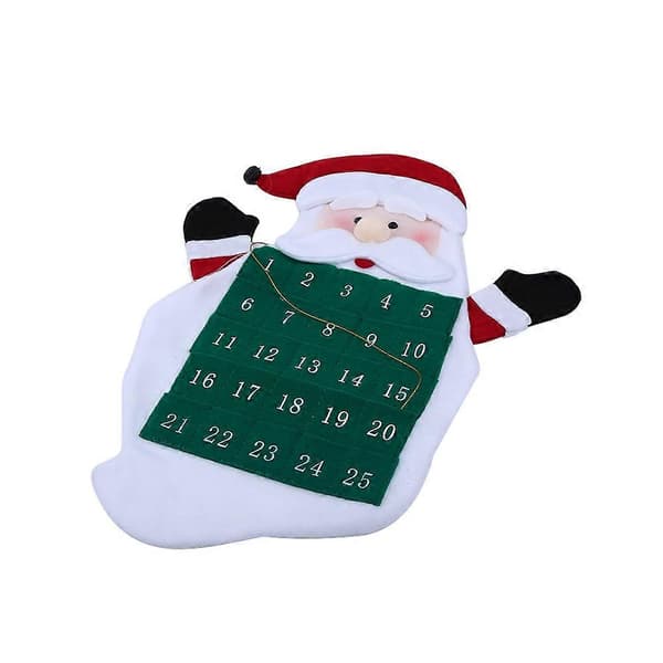 Nyhed Julemand Julekalender Nedtælling Julepynt Stoflommer