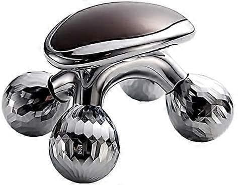 4d Ansiktslyftande Roller Massager Ansiktsmassage Skönhetsverktyg Silver