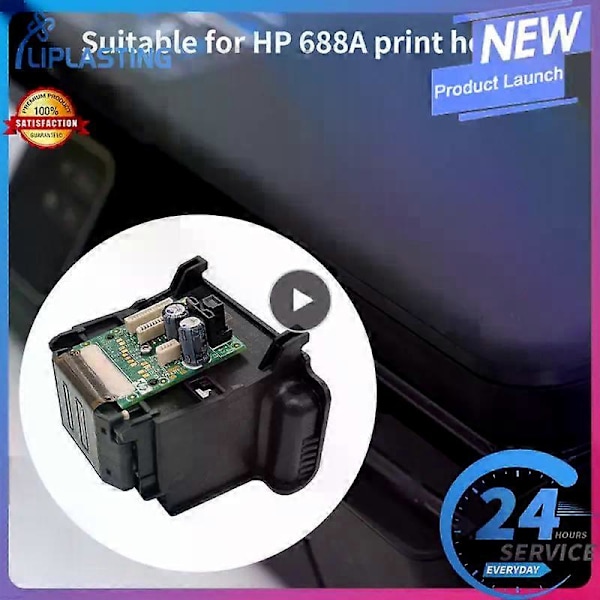 NYTT Skrivehode for HP Officejet 7510 7110 7612 7610 6700 6100 6600 e Skriv ut tydelige mønstre Fargerik skriver Skrivehode