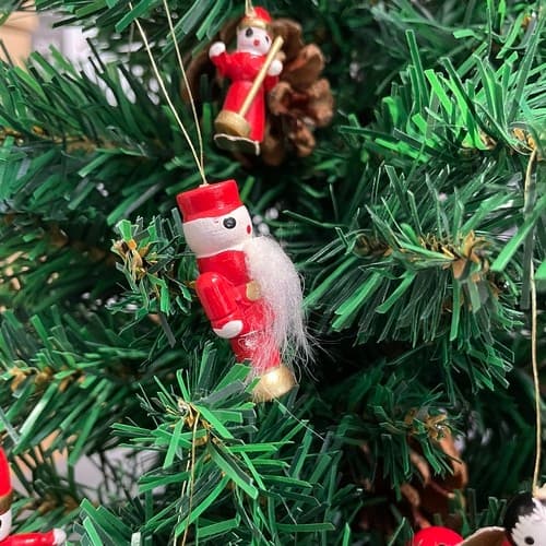 Juletræspynt / Træfigurer - 30 stk