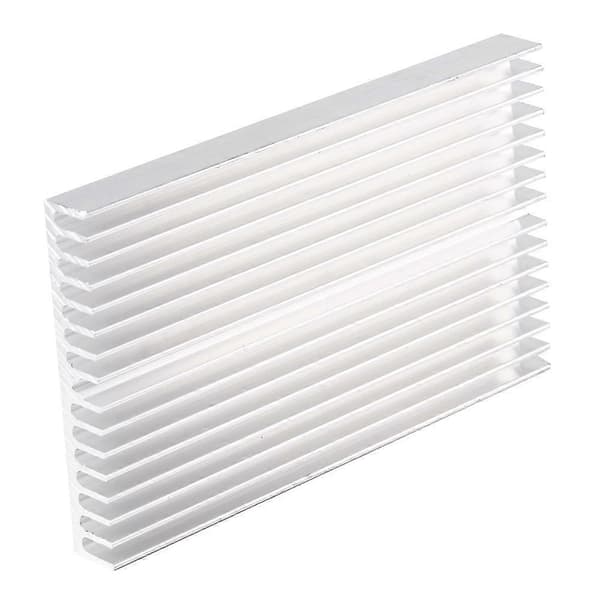 Aluminium Grid Form Kylfläns Chip för LED Effekt Transistor IC 100 x 60 x 10mm