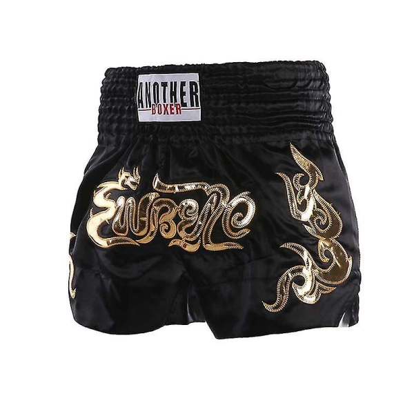 Muay Thai træningsshorts Shorts til mænd Muay Thai professionel konkurrencetræning Mma Bjj Kick Boksebukser Dame Børn Universal Print Ufc Fighting XS