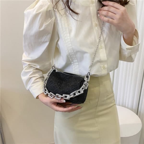 Skuldertaske Mini Håndtasker SORT Sort
