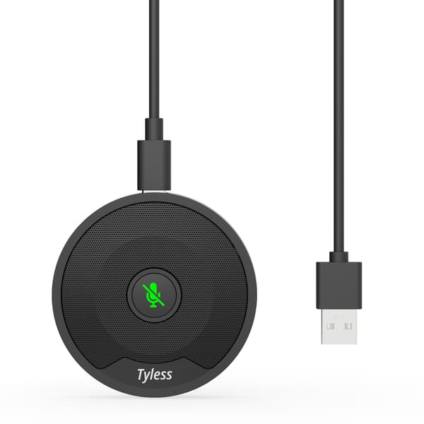Tyless UM10 konference omnidirektionel mikrofon online klasse kendis liveudsendelse USB-mikrofon stemmegenkendelse pickup