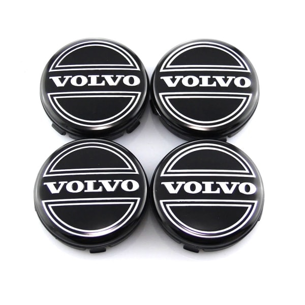 Volvo01 - 64MM 4-pak Centerkapsler Volvo
