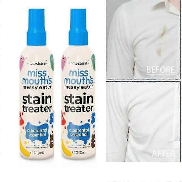 2-pack Miss Mouth's Messy Eater Stain Remover Spray 120ml