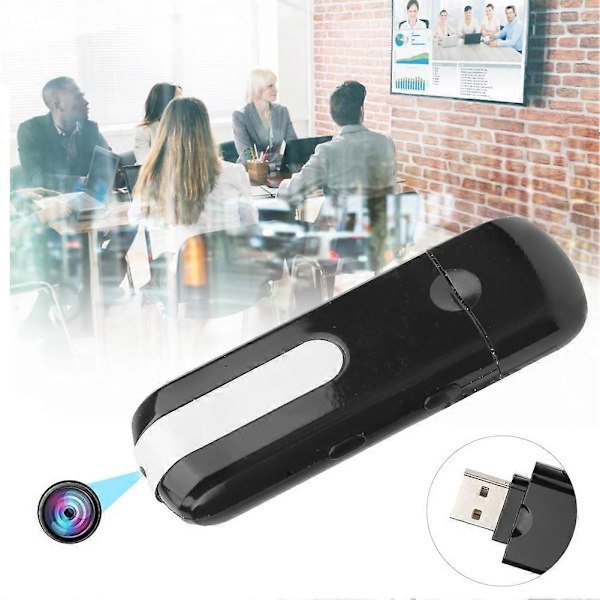 1280*960 30 FPS USB-disk Högupplöst Mini Dold Kamera Stöd TF Minneskort