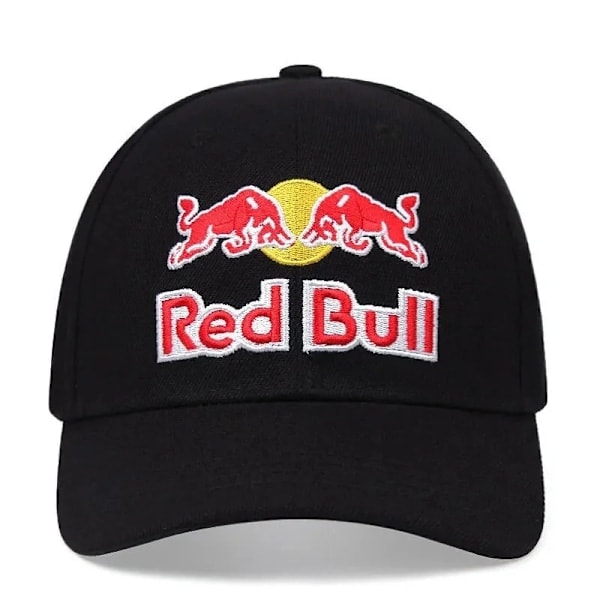 New Era Red Bull Racing Motorsport Keps F1 Justerbar Snapback Hatt Böjd Skärm