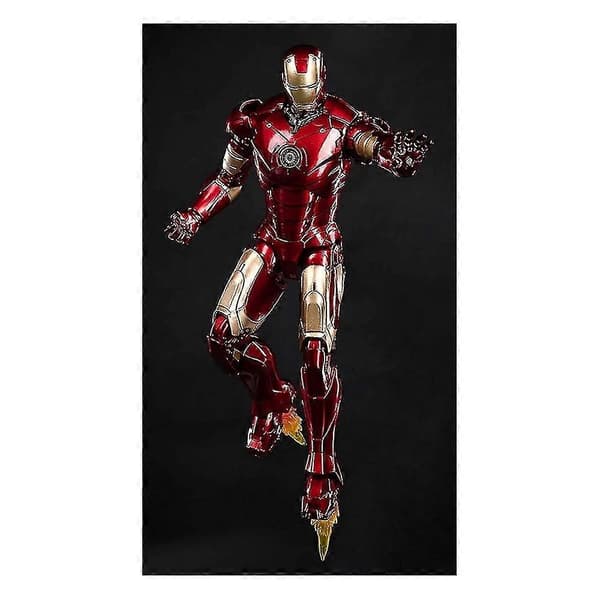 7 tommer Ironman Mk3 Actionfigur, luksusmaling, alle led bevægelige samleobjektlegetøj