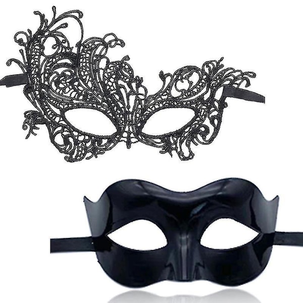 Maskerad bollmasker, parspetsmasker, Mardi Gras Mask