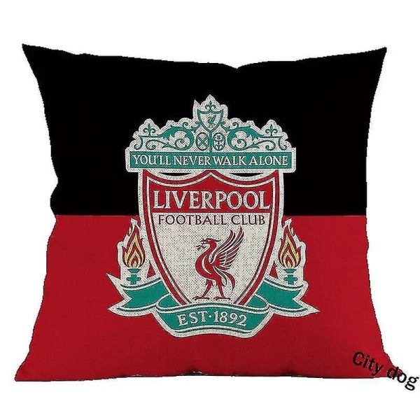 Liverpool Fans Living Room Pp Cotton Kuddfodral