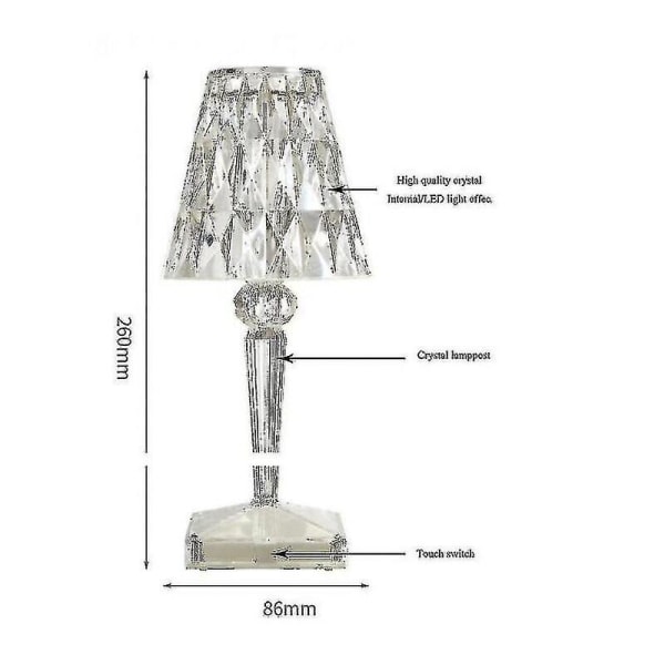 Bordslampor Kartell Nattlampa Italiensk Design