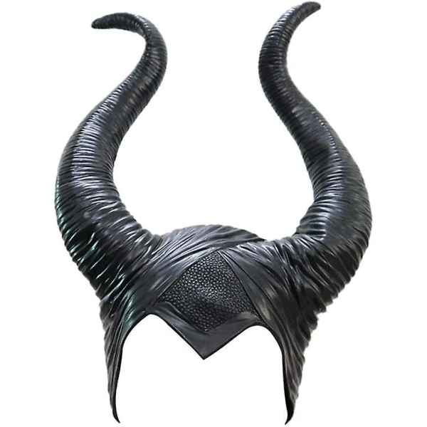 Halloween Maleficent Horns Pannband Cosplay Black, Evil Maleficent