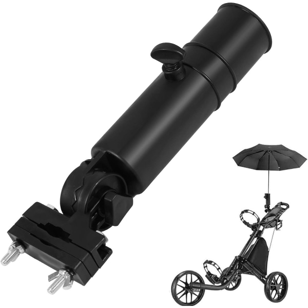 Universal golfparaplyhållare - justerbart stativ för små paraplyer på golfbilar