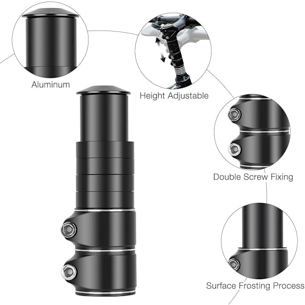 Styrhöjare Cykelhöjdadapter - Bike Stem Extender
