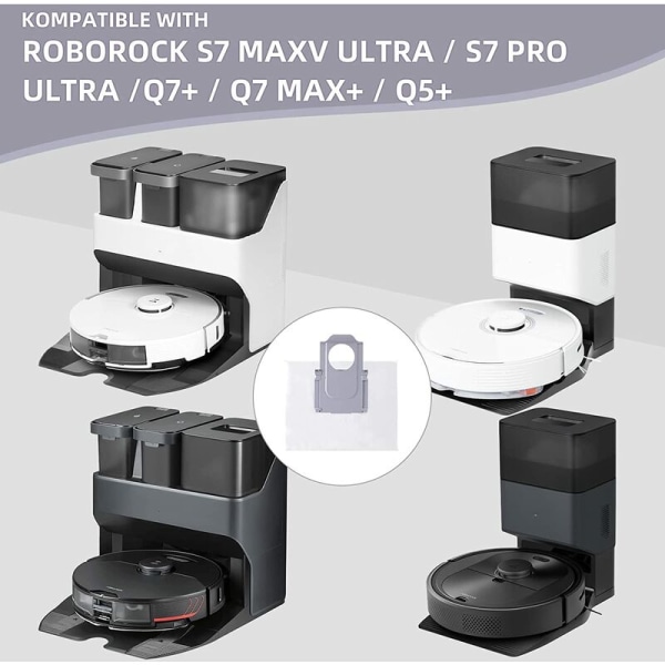 Dammsugare för Roborock S7 MaxV Ultra / S7 Pro Ultra / Q7+ / Q7 Max+ / Q5+ Dammsugare