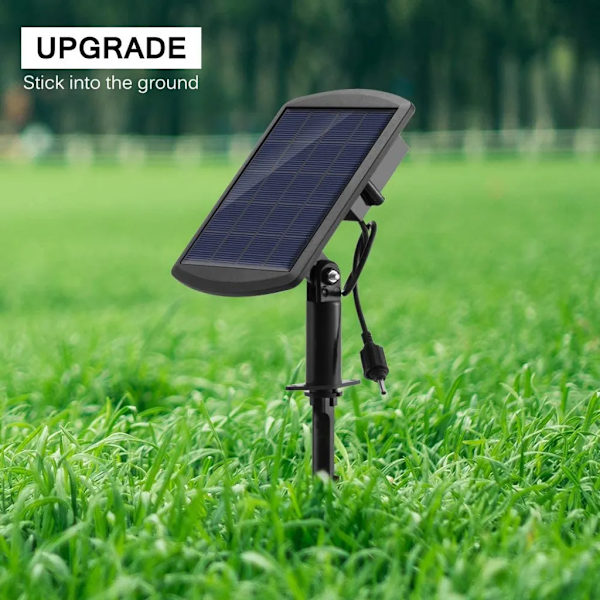 Solar fontänpump - 1,8W dammvattenpump med 4 effekter - stänkfri