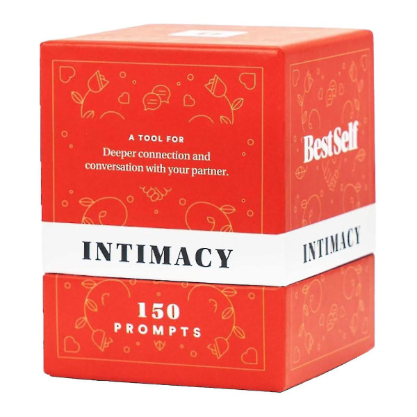 150 Cards Intimacy Deck By Bestself Couple Brädspel Strategispel Present