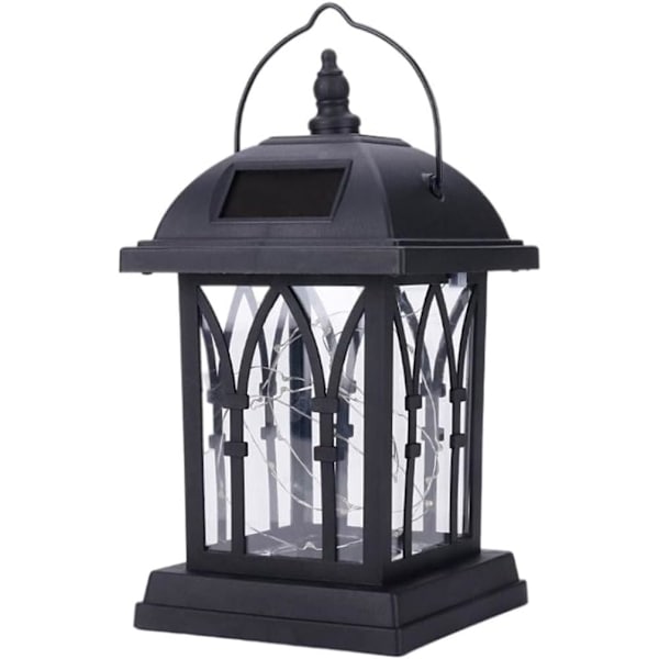 Solar Garden Light LED Blinkande Candle Light Utom vattentät