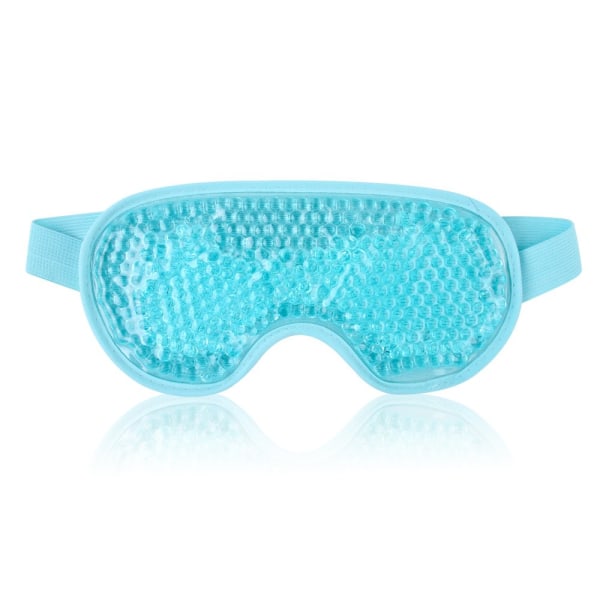Cooling Eye Mask - Återanvändbar gelmask för pösiga ögon med cover