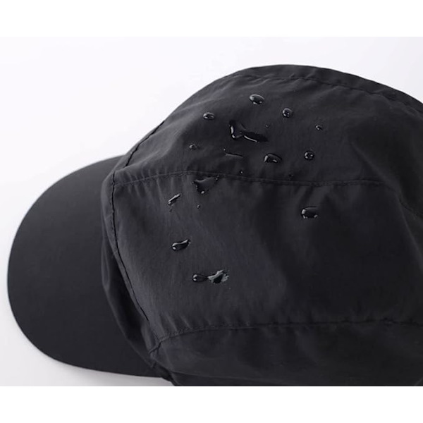 Utomhus herrars baseballkeps vattentät vinteröronlappsmössa Black