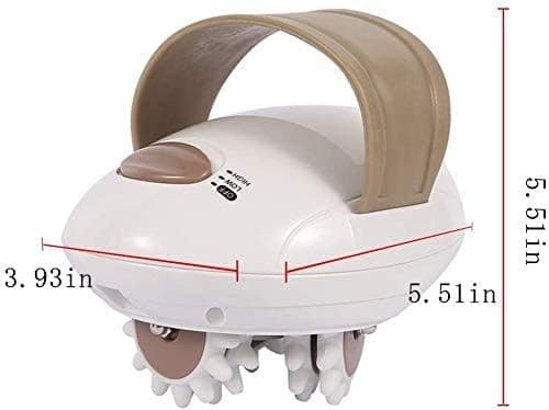 3D Roller Body Massaging Shaper,Bprtcra Handheld Massager, Electric Mini Fat Burn Massage Machine
