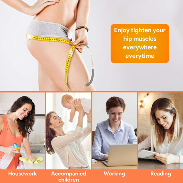 Butt Hips Trainer Muskeltoning Fitness Träningsutrustning Hemmakontor Ab Trainer Träningsutrustning Maskin