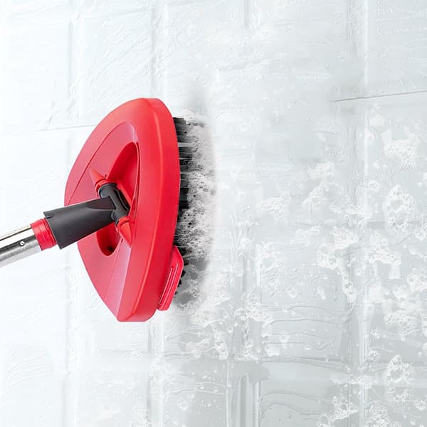 Generisk 1 stk. skrubbebørste, kompatibel med O-Cedar Spin Mop 1-tanksystem, Spin Mop hoved refill skrubbebørste