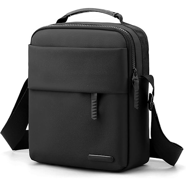 Herrar Axelväska Business Messenger Väska Handväska Satchel för Män Mode Crossbody Väska Axeln Casual