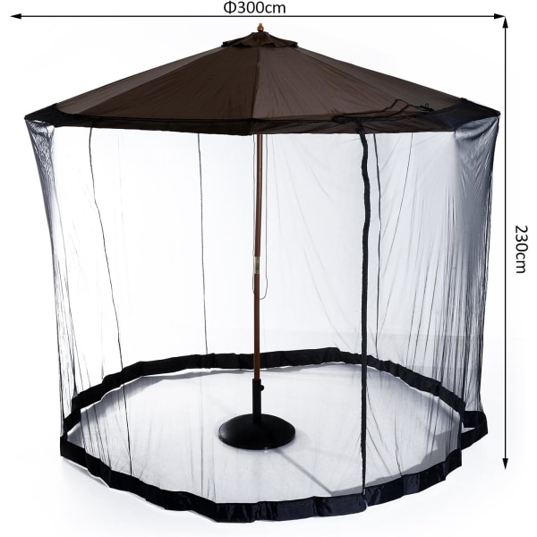 3m Haveparasol Myggenet Insektnet
