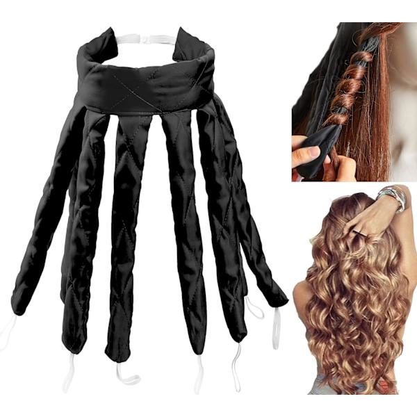 Varmeløs krøllestav, Octopus No Heat Hair Curlers Hovedbånd, Wave Curls Lazy Curler Soft Tools