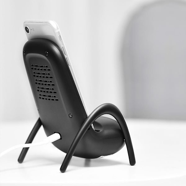 Kreativ Trådløs Oplader Kompatibel med iPhone Samsung Xiaomi Smartphone