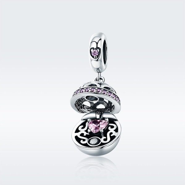 925 Sterling Sølv Vedhæng Gave til Kvinder Piger Charm til Halskæde eller Armbånd color 2