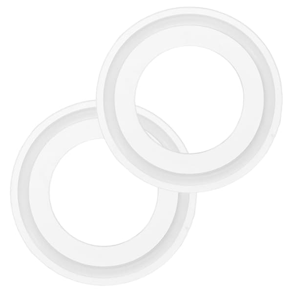2 st silikon O-ringar packning 29 mm O-ringar tätning packning passar för OD 50,5 mm sanitetsrör svetsferrule/diskbänkspropp etc.