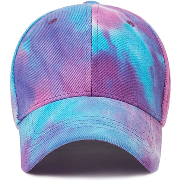 Unisex Klassisk Bomulds Baseball Cap Justerbar Baseball Cap Purple