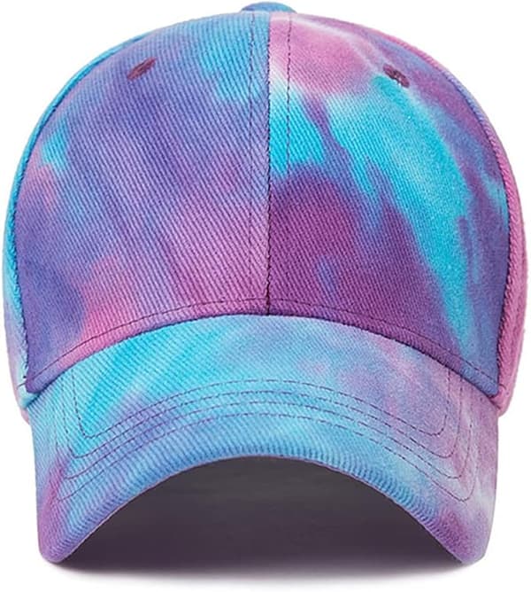 Unisex Klassisk Bomulls Baseball Cap Justerbar Baseball Cap Purple