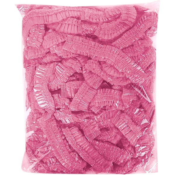 Tykk Gjennomsiktig Dusjhette i Plast, Engangshettar for Hjem, Hotell, Spa, Frisørsalong og Verksted, 100 Stykker