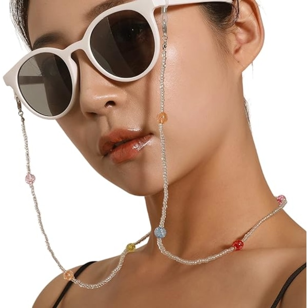 Glasögonkedjor för kvinnor Glasögon Snörehållare Glasögonrem Glasögon Kedja Glasögon Sladd Lanyard Present