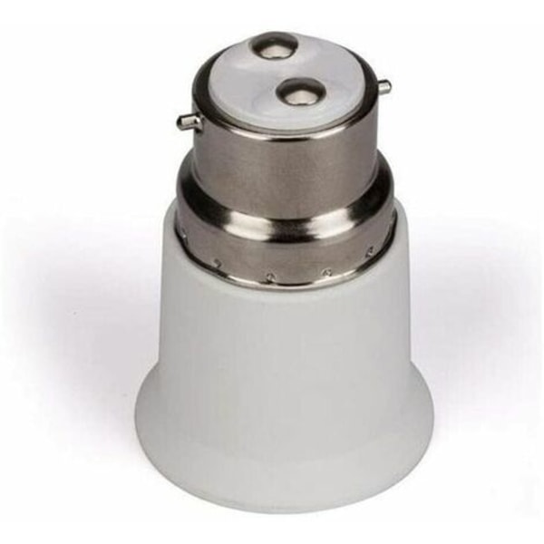 6 kpl B22-E27-kanta-adapteria - LED-lamppusovittimet