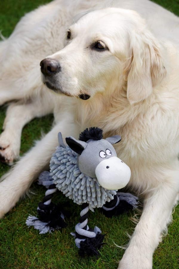 Farmyard Buddies Noodle Donkey Pehmolelu koiralle