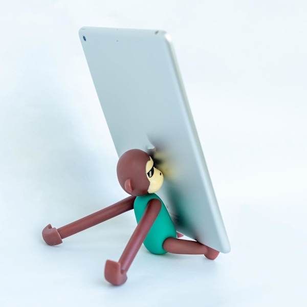 Mobiltelefonstativ, nettbrettstativ med design, mobiltelefonstativ, iPad-stativ: Unik, justerbar og morsom, spøkegaver, morsomme gaver til menn og kvinner color 2