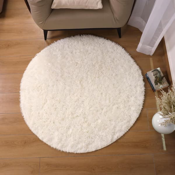 Runde tepper stue, grå tepper 120x120cm for soverom sklisikker